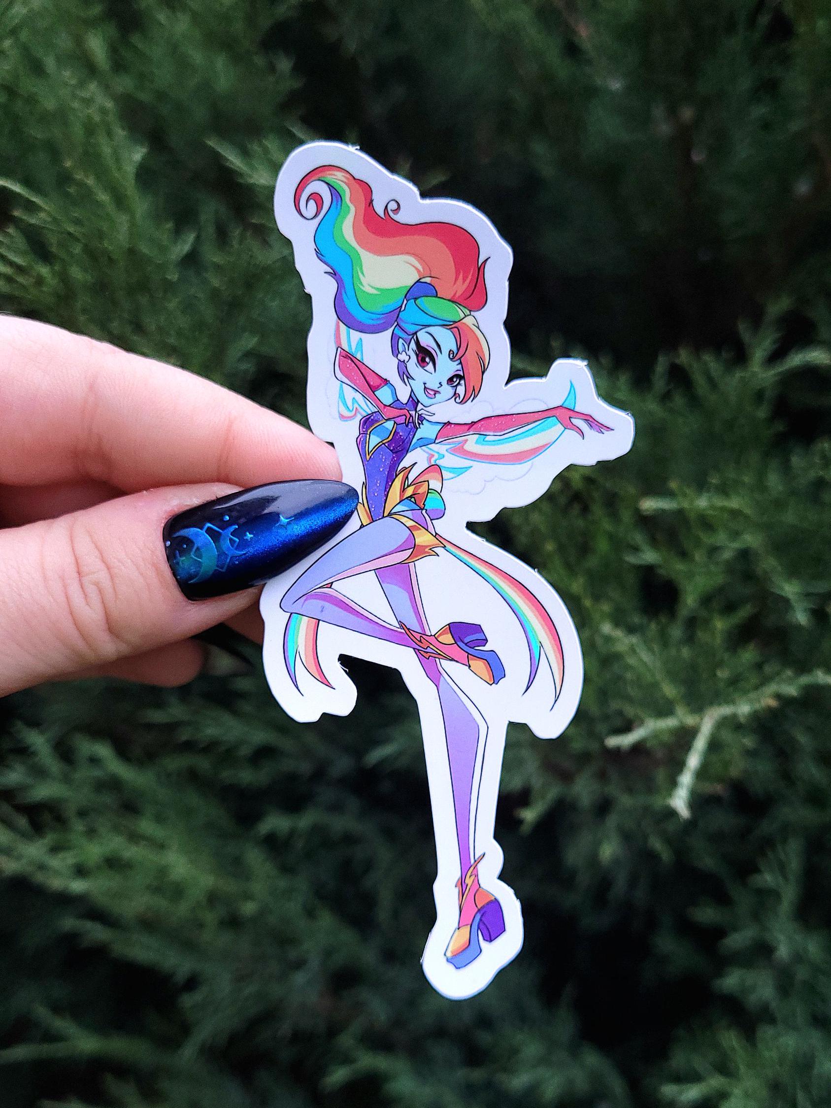 My Little Fairy Glossy Stickers