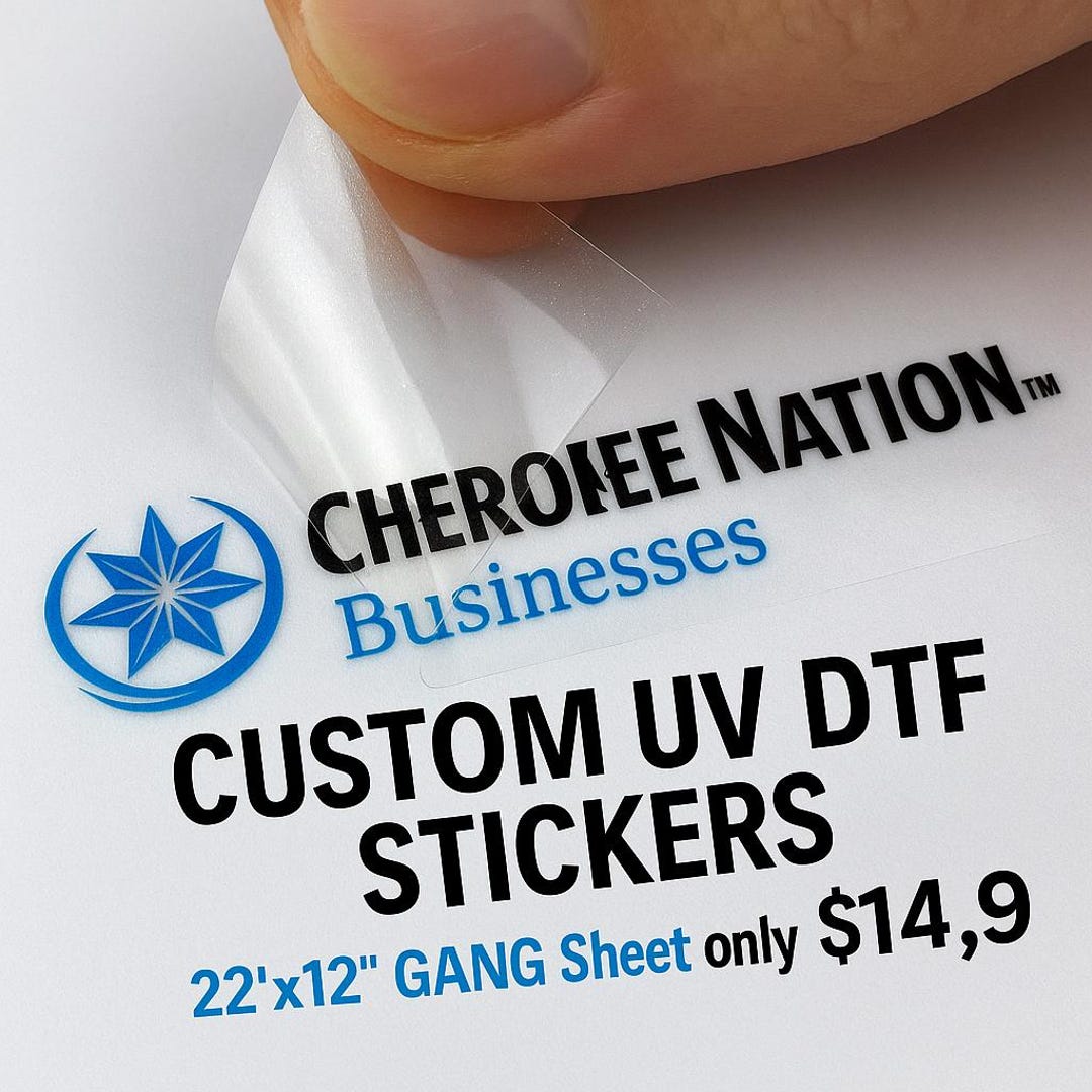 Custom UV Transfer Stickers Custom Transfer DIY Design Logo/Image/Text Personality 3D UV DTF Film Sticker Transparent Self-Adhesive Stereo Crystal Decals