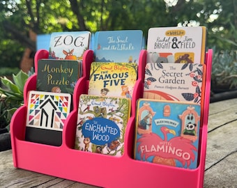 Yoto Card Display Stand | Cloud-Shaped 3x3 Tiered Card Holder | 9 Compartments | Holds 135 Cards