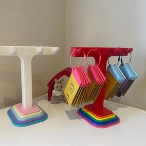 Yoto kaarthouder regenboog/pastelkleur