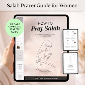 Islamic Education | Learn Islam Prayer Step by Step | Muslim Revert Convert Gift | Namaz Guide PDF | New Muslims Salah