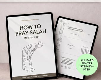 Salah Step by Step for Boys & Men – Easy Islamic New Muslim Prayer Guide