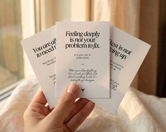 Women Affirmation Cards Printable | 50 Daily Affirmation Cards for Moms | Self Love Cards | Digital Affirmation Cards | Instant Download PDF