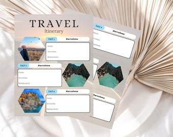 Travel Itinerary Template