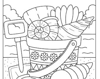 Coloriages d'été à imprimer pour enfants