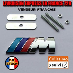 BMW M Sport Glossy Grille M Performance Logo Badge