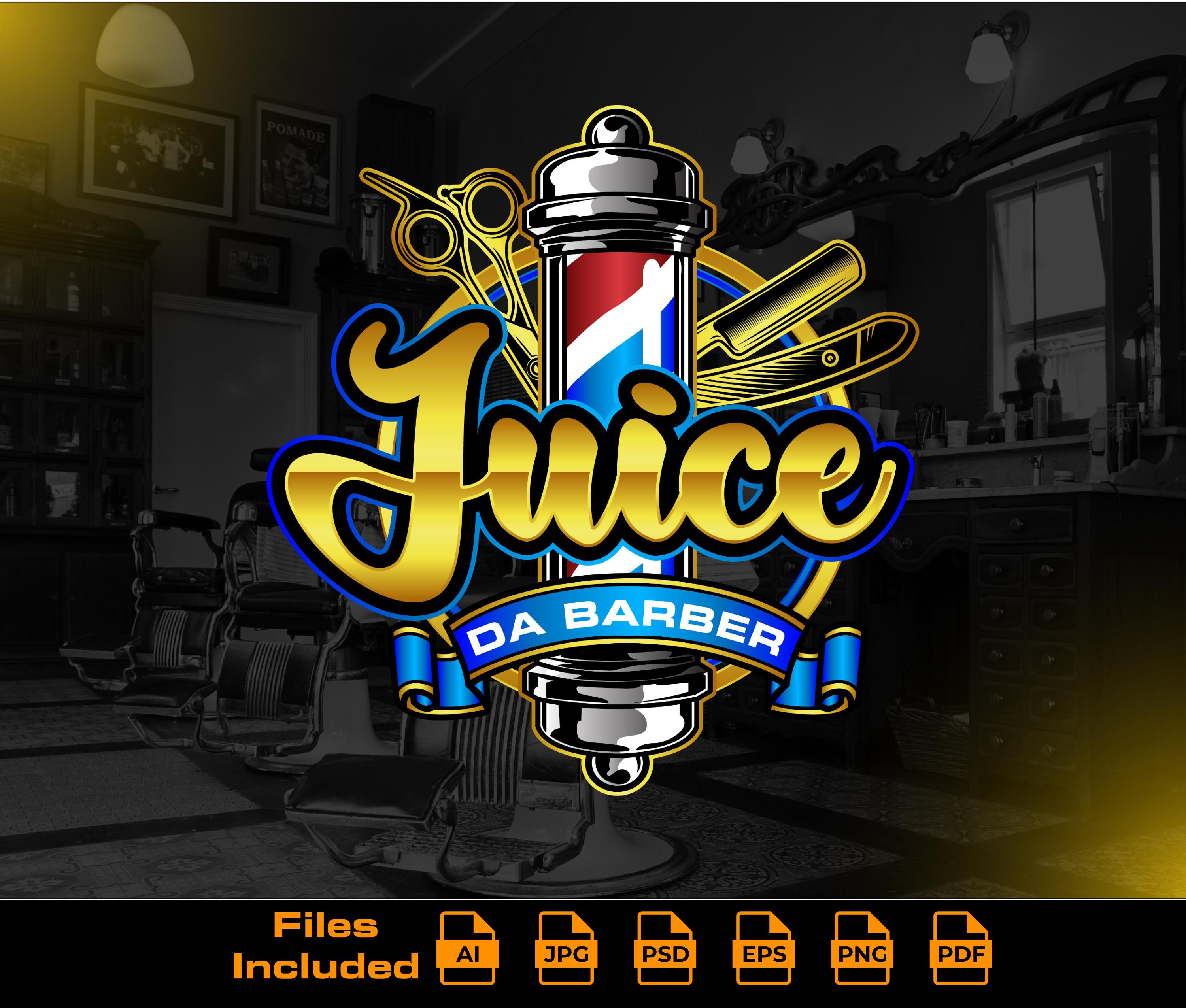 Barbershop Logo svg Barber Logo svg Haircut svg Logo Hairdresser Logo svg Pole Logo svg Fade Logo svg Cuts Logo svg Custom Logo svg