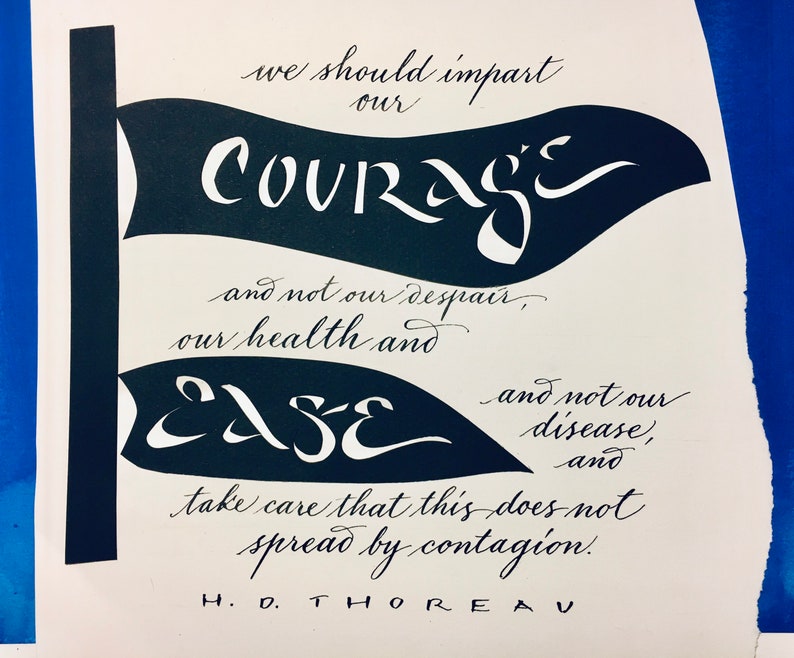 Thoreau: Impart our courage and ease image 1