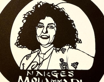 Free Narges Mohammadi - Iranian Nobel Laureate and Human Rights Activist - Journalist