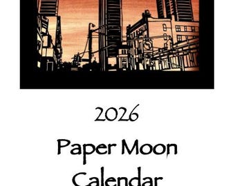 Paper Moon 2026 Calendar