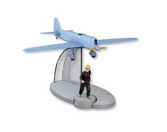 Tintin Vliegtuig 43 - Blauw Vliegtuig