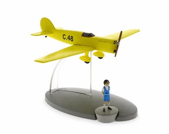 Tintin Vliegtuig 46 - C-48 Prototype