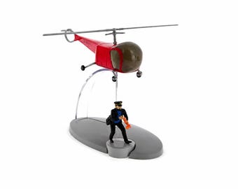 Tintin Vliegtuig 36 - Helikopter van de grenswachters