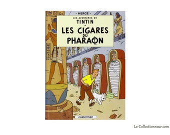 El cómic de Tintín "Los cigarros del faraón"
