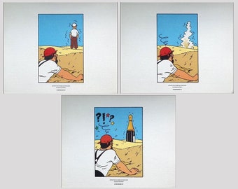 Tintin comic strips - The Crab with the Golden Claws