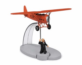 Tintin Vliegtuig 40 - Müllers Rode Vliegtuig