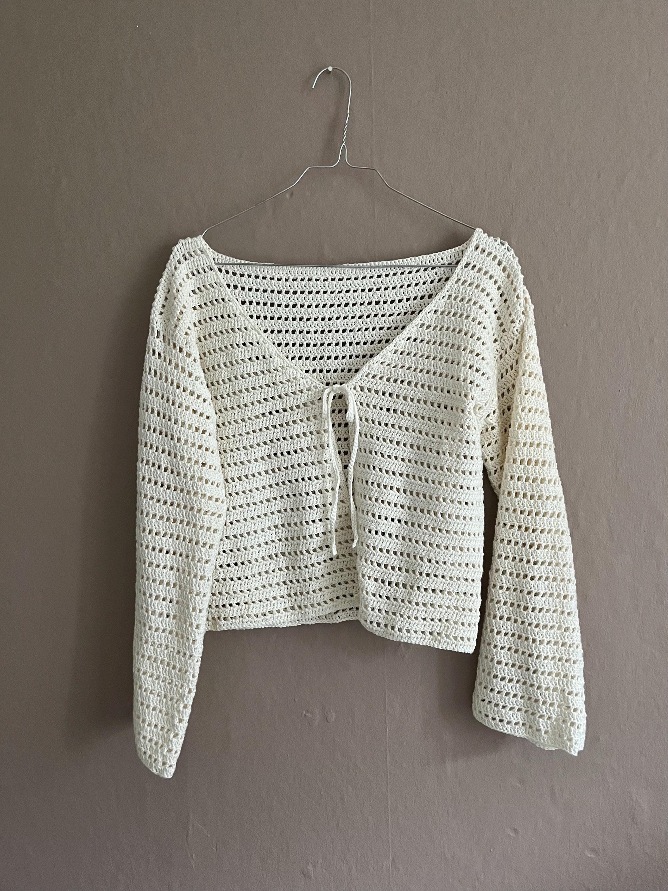 Cotton Cardi Crochet Pattern ENGLISH VERISON - Etsy