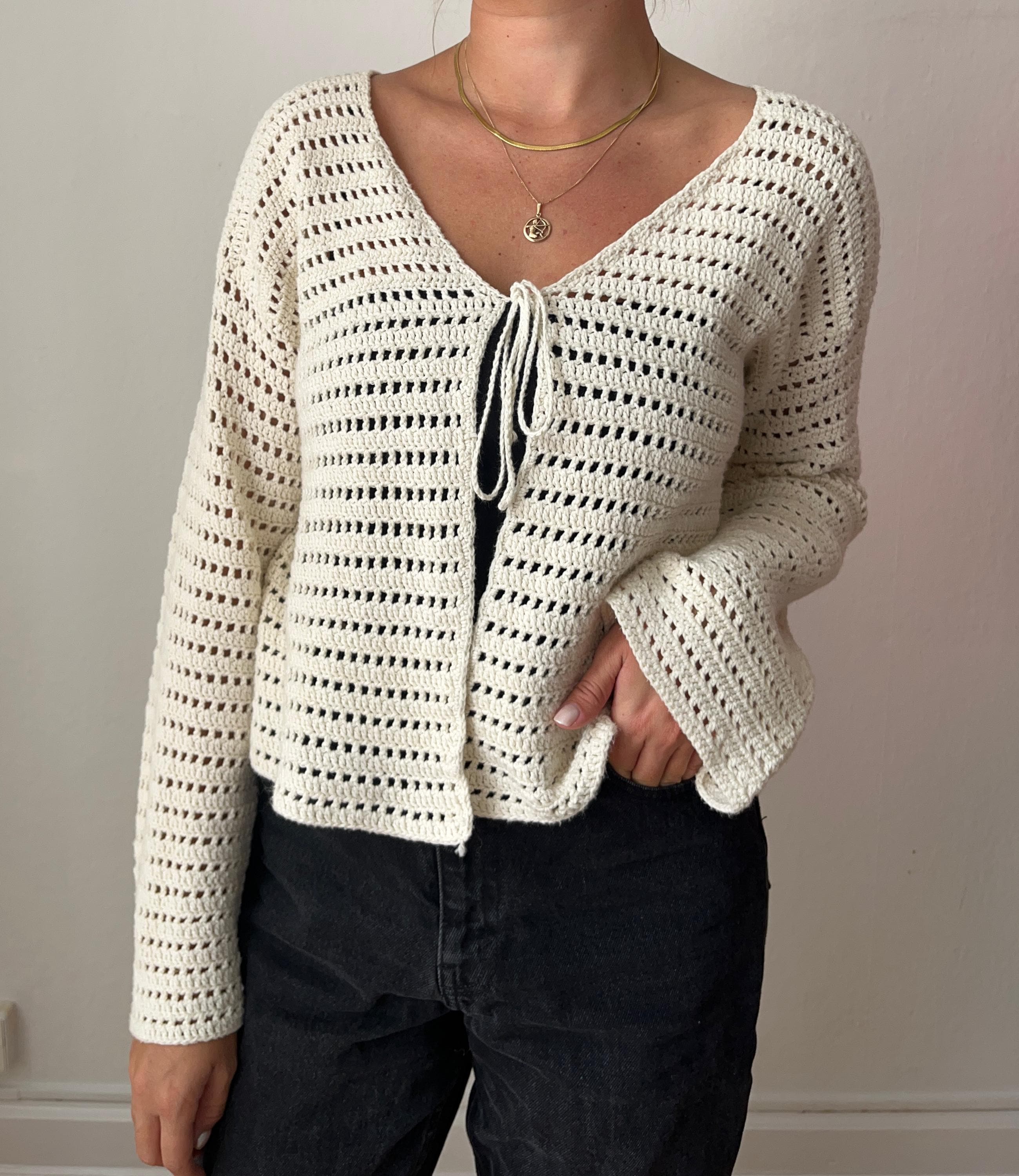 Cotton Cardi Crochet Pattern ENGLISH VERISON - Etsy