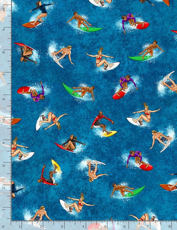 Surfing fabric deals
