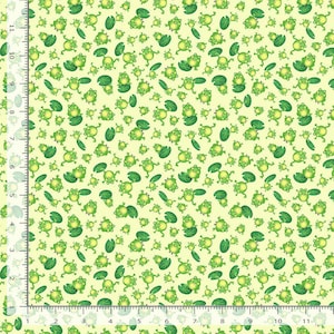 Animal Fabric | Green Frog Toss | Timeless Treasures YARD