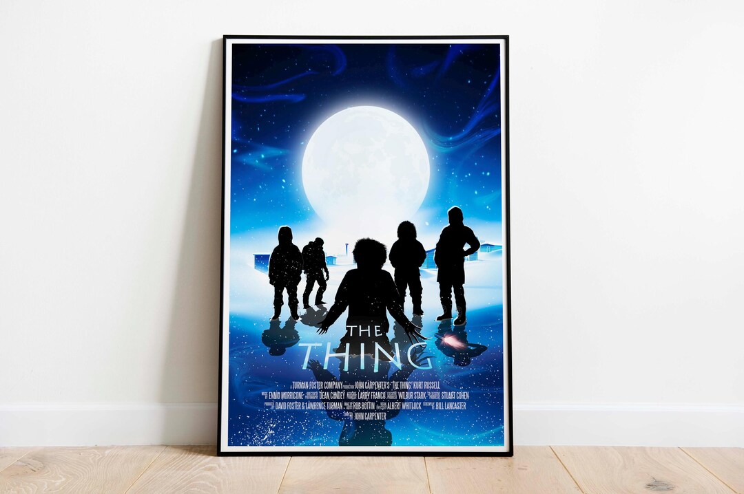 Thing Print The Thing Print, the Thing Poster, Sci-fi Movie Poster, Horror Movie ...