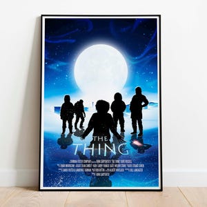 The Thing Print, The Thing Poster, Sci-fi Movie Poster, Horror Movie Posters, Movie Wall Art
