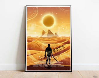 The Mummy Movie Poster, Adventure Film Wall Art
