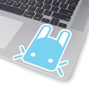 Jade Rabbit Sticker Jade Rabbit Vinyl Decal | Destiny 2 Sticker | Custom Purple Bunny Gamer ...
