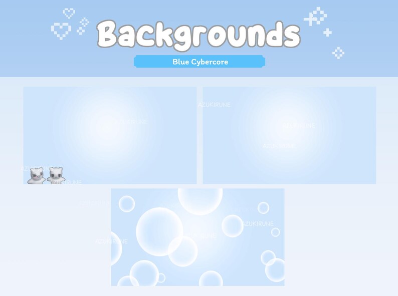 Cybercore Twitch Animated Stream Package | Y2K Twitch Overlay Scenes ...