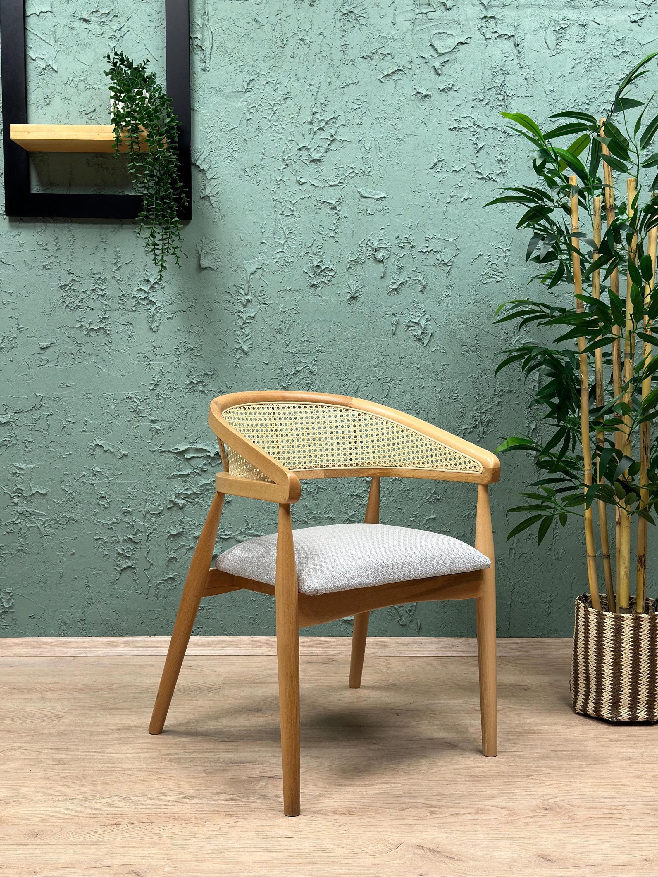 Vintage Rattan Dining Chair - Etsy Vintage Rattan Dining Chair - Etsy