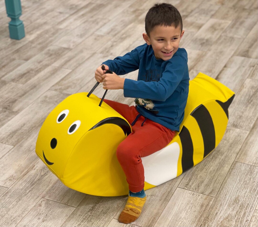 Seesaw Rocker Soft Play Bee KIDIGO, Soft Play Equipment, Montessori ...