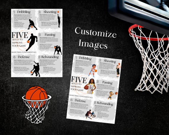 Basketball Infographic Poster