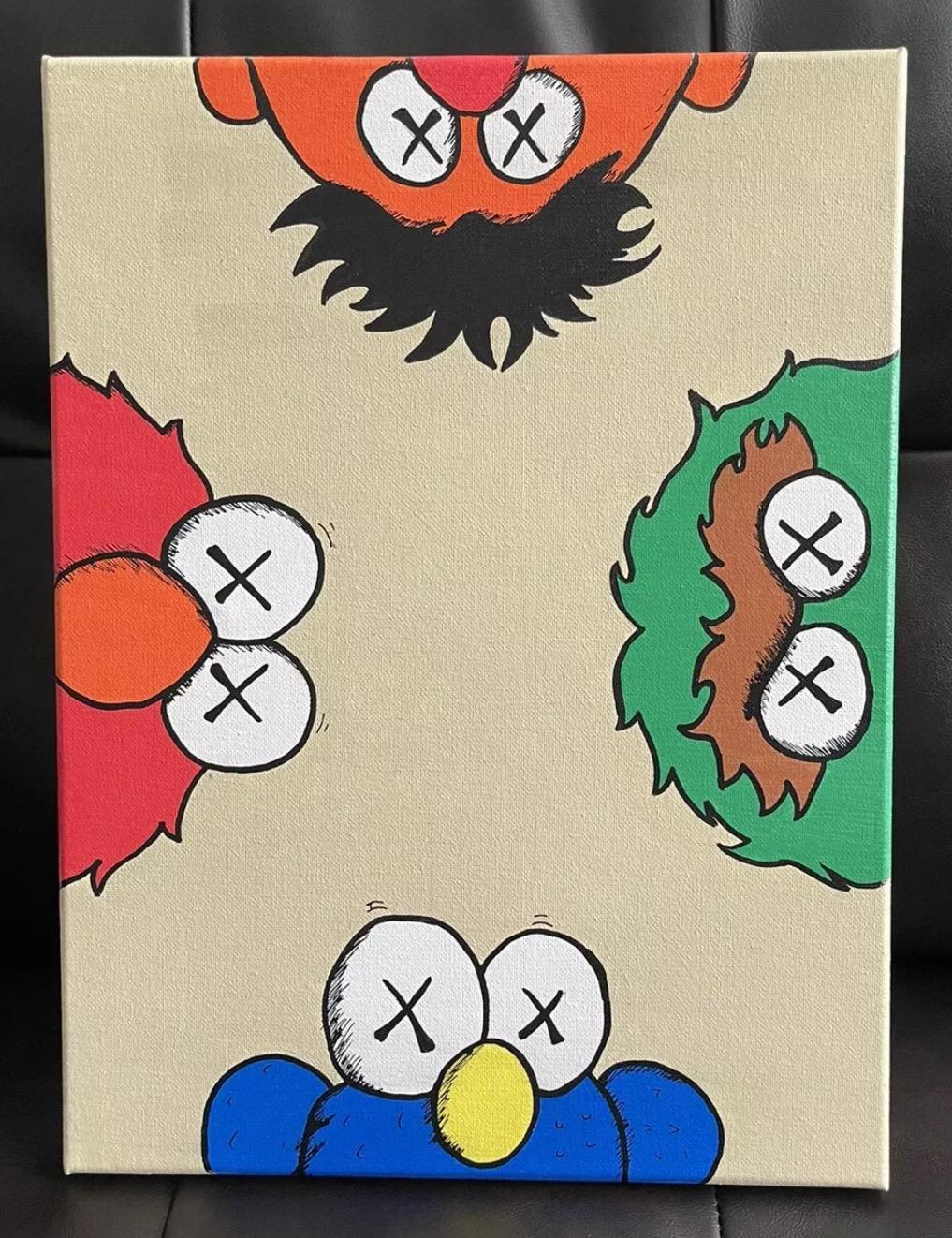 Kaws X Sesame Street - Etsy