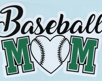 Baseball Mom Car Decal, Oracle 651 Vinyl