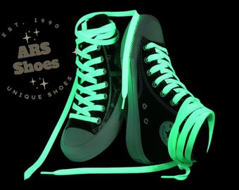 Cordones que brillan en la oscuridad: cordones luminosos para zapatos de fiesta