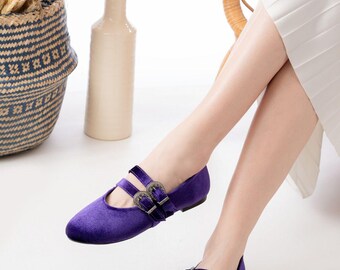 Handmade – Women’s Soft Slip-On Ballet Flats | Elegant & Comfortable Summer Shoes
