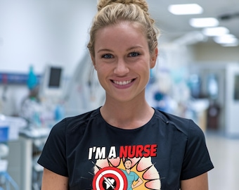 Super Nurse Unisex Softstyle T-Shirt, Funny Nurse Tee, Superhero Nurse Shirt, Nurse Gift, RN Shirt, Nurse Appreciation, Nurse Graduation