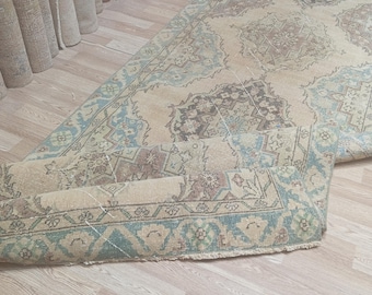 4x10 Rug, 4x10 Vintage Rug, Area Rugs, Runner Rug, Livingroom Rug, Kitchen Rug, Entryway Rug,Turkish Anatolian Rugs, Wool Rugs,3.11x10.11 ft
