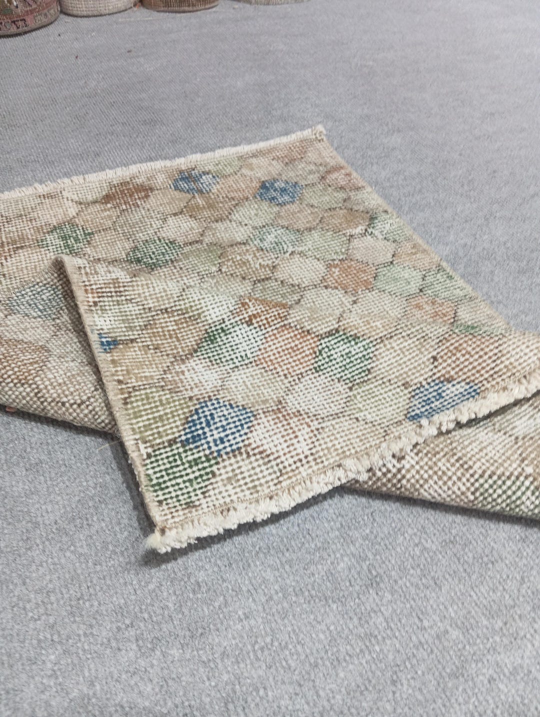 Smallrug,mini Rug,2x2 Rug, 2x2 Vintage Rug, Rugged Doormat, Home Decore ...