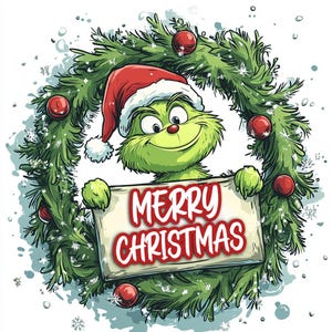 Clipart Grinch di Natale, PNG Grinch Clipart invernale, Clipart di Natale, Clipart di cartoni animati, SVG di Natale, Clipart Grinch carino, PNG Grinch, Svg Shirt