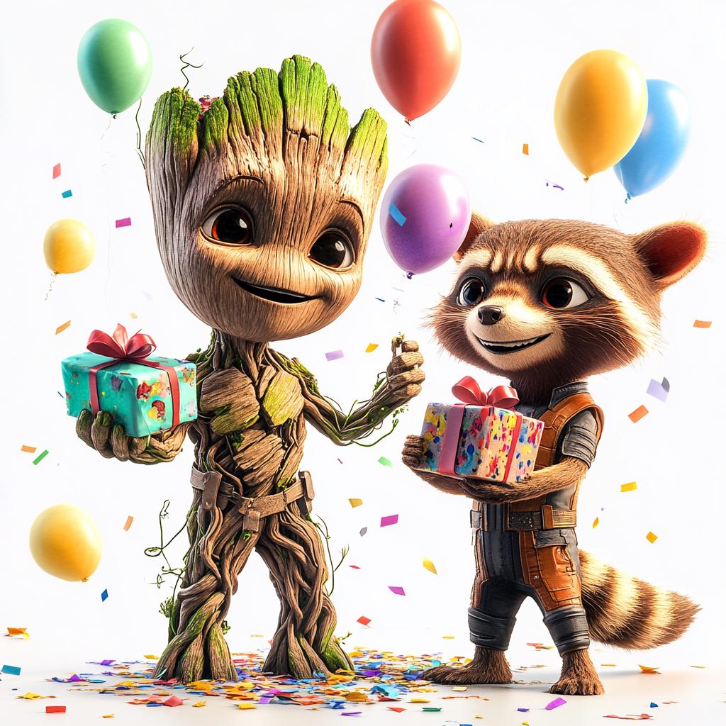Groot happy birthday - Etsy México, image size:1024x1024
