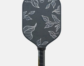 BreezeBlade Pro Shield Pickleball Paddle: Carbon Fiber T700 3k, TPU Edge Guard
