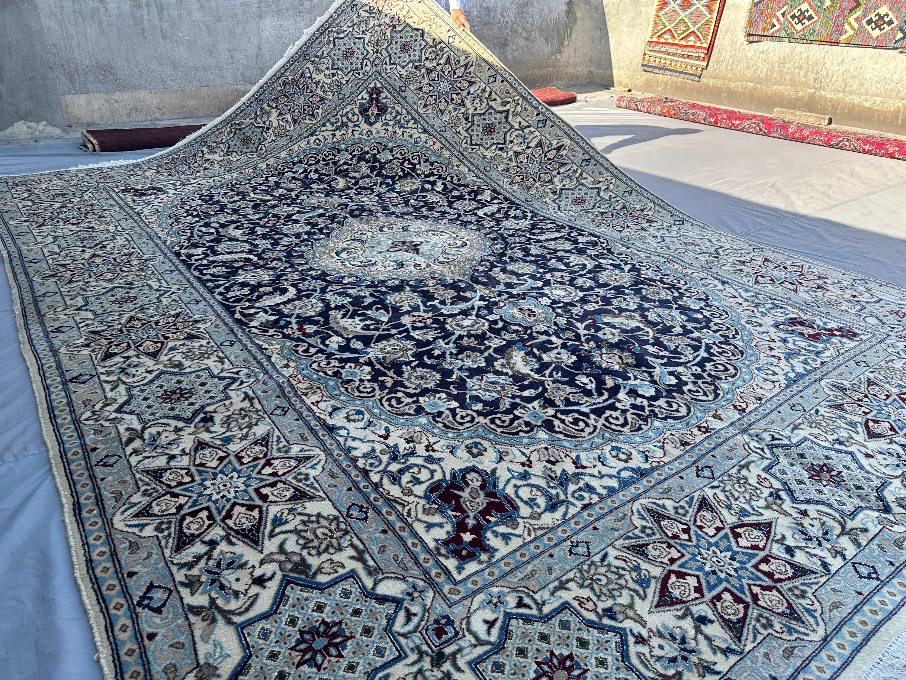 8x11 Vintage Turkish Rug | Hand Knotted Wool Tribal Carpet | Traditional Caucasian Style | Geometric Pattern, Medallion Area Living Room Rug