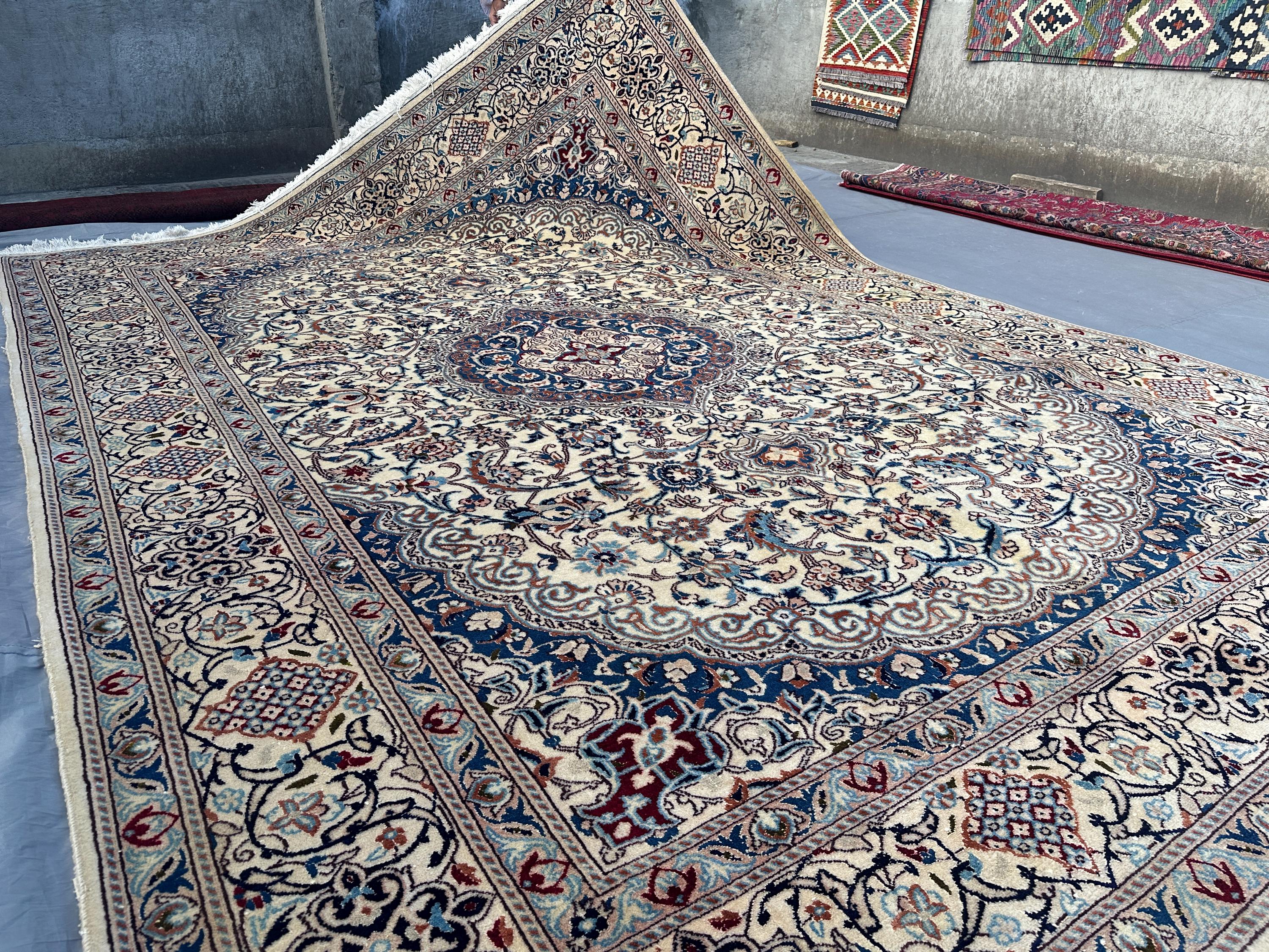 Vintage Turkish Wool Rug | 8x11 Hand Knotted Tribal Carpet | Large High Quality Area Rug | Moroccan Style Living Room Decor | Rare Wool Rug