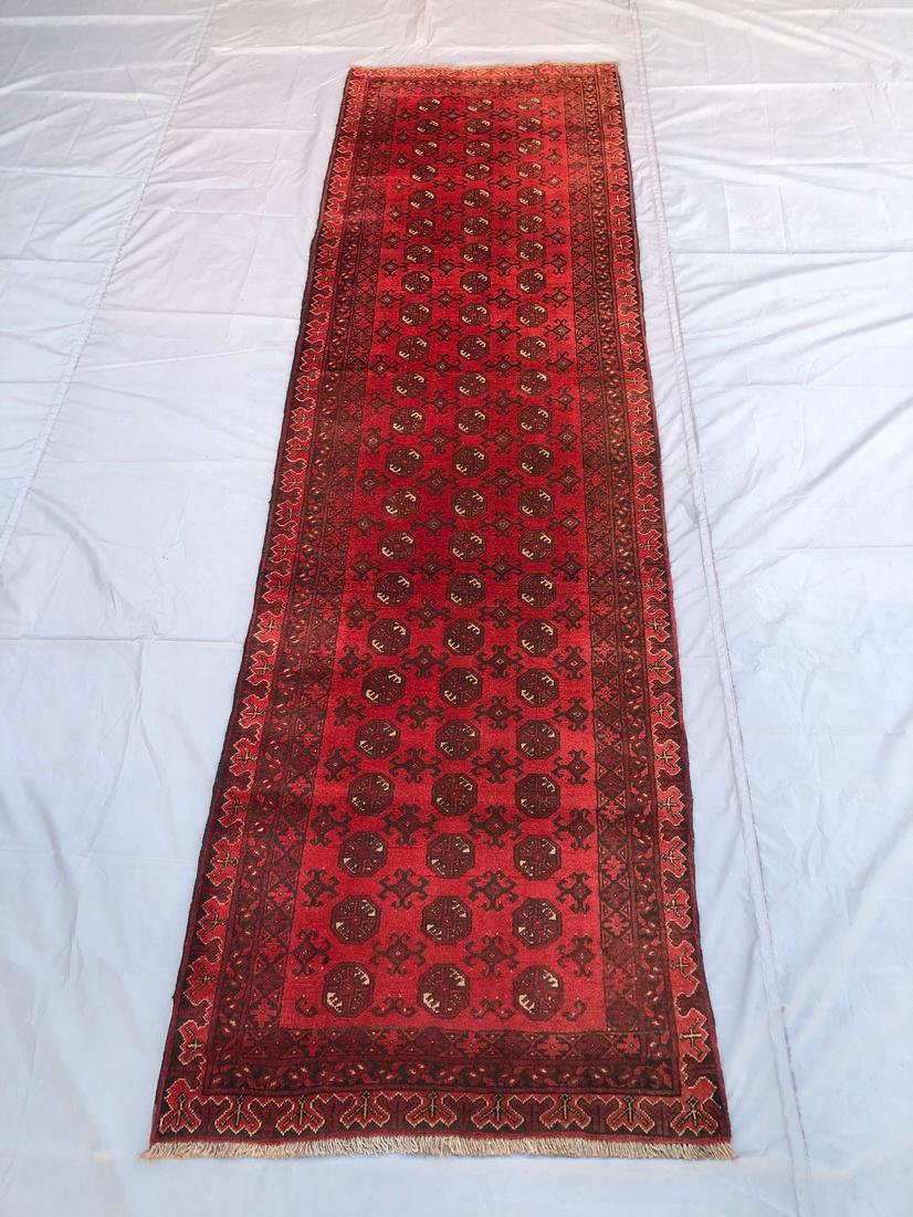 Authentic 3x10 Vintage Runner Rug | Handcrafted, Timeless Woven Pattern | Perfect for Hallways, Entryways, Kitchens, Boho, Traditional rug