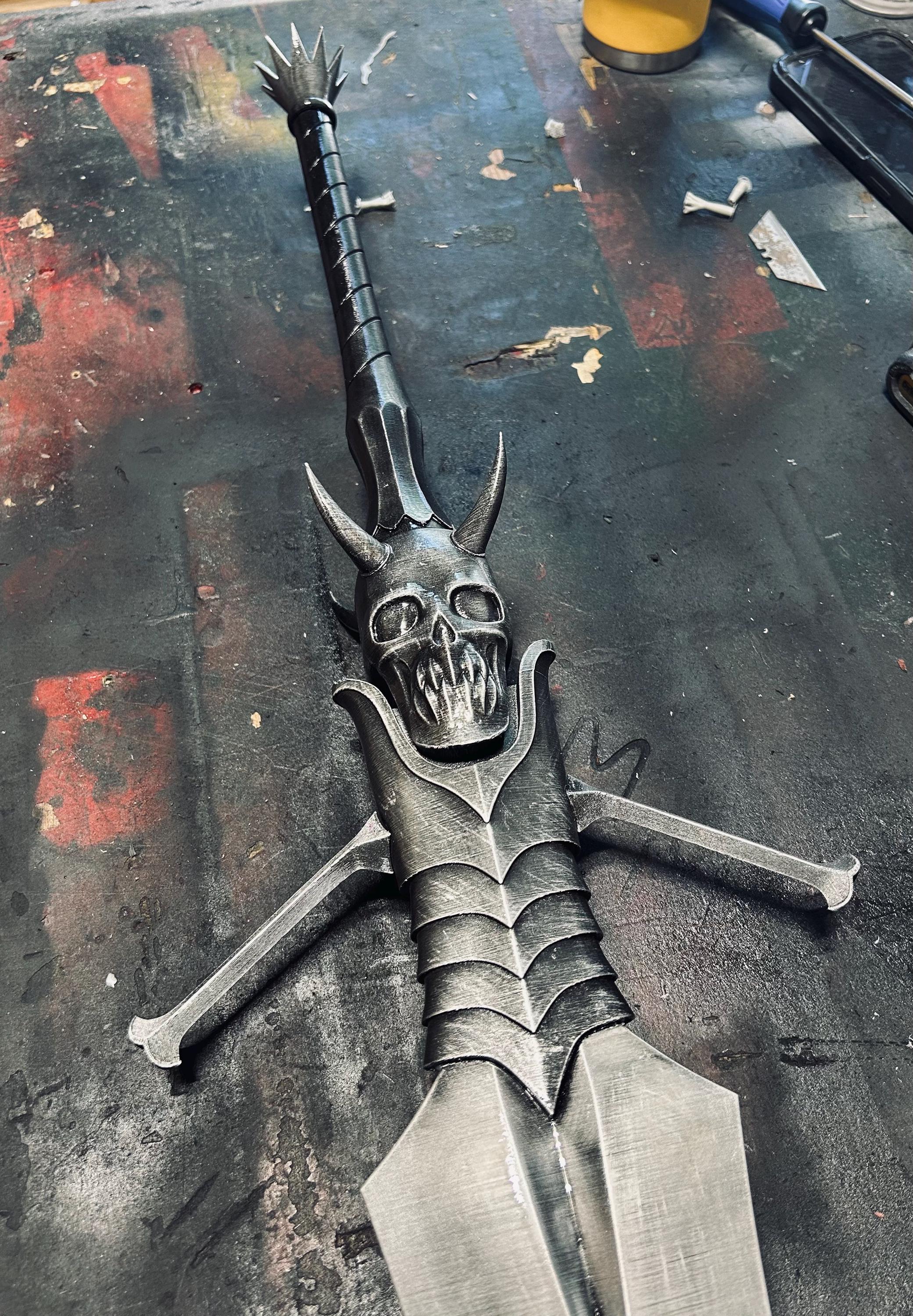 Vorwind Devil May CryコスプレプロップSparda Force Edge Gold (ヴォーウィンドデビルメイクライコスプレプロップスパーダフォースエッジ・ゴールド) Dante sparda cos.