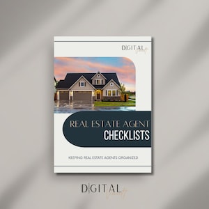 Real Estate Agent Success Checklist | Printable & Editable Template
