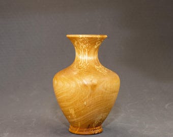 Vase minimaliste en bouleau korélien de 15 cm (6 po.) de haut pour fleurs séchées