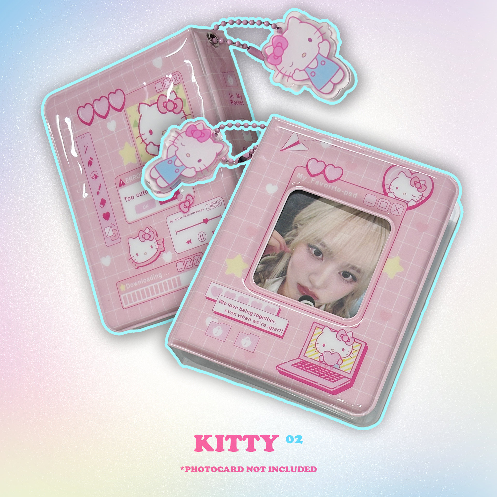 Sanrio Photocard Binder  Kpop Collect Book, Aesthetic Charm - Etsy