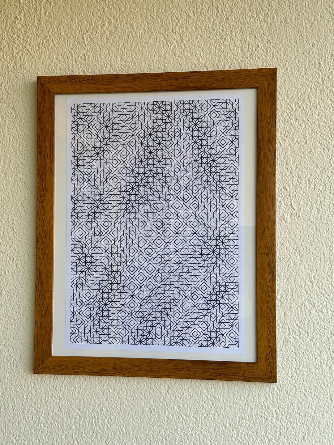 Hand Drawn Detailed Pattern Poster. DIN A3 Size Home Decor Poster. Hand ...
